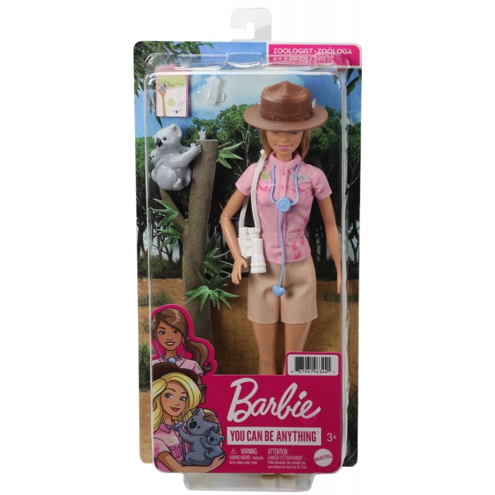 BARBIE YOU CAN BE ANYTHING PAPUSA ZOOLOGIST VIVMTGXV86