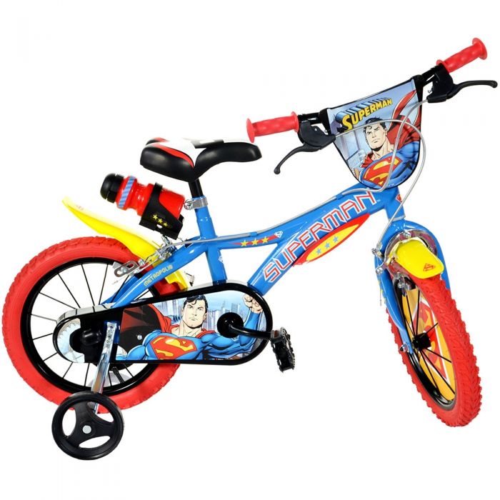 Bicicleta copii Dino Bikes 16' Superman HUBDB-616-SM