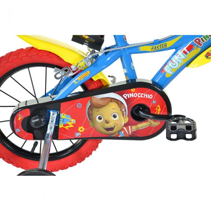 Bicicleta copii Dino Bikes 16' Pinocchio HUBDB-616-PN