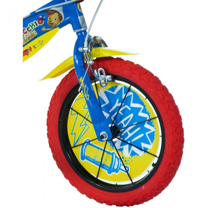 Bicicleta copii Dino Bikes 14' Pinocchio HUBDB-614-PN