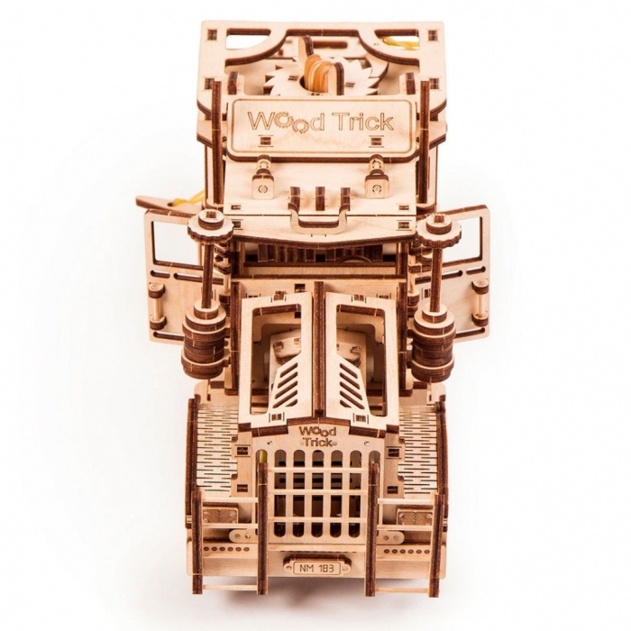 Puzzle 3D mecanic din lemn tir Big Rig JUBUD-00015