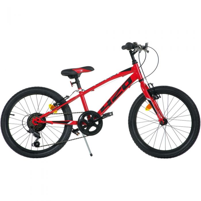 Bicicleta copii Dino Bikes 20' MTB baieti Sport rosu cu 6 viteze HUBDB-420U-06-RE