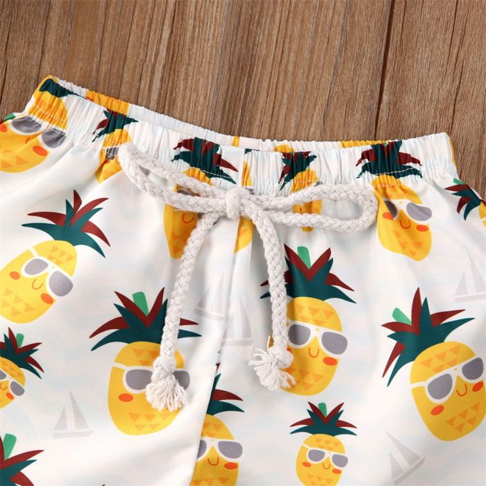 Pantaloni de plaja Summer (Marime: 120, Model: Frunze) JEM45b111