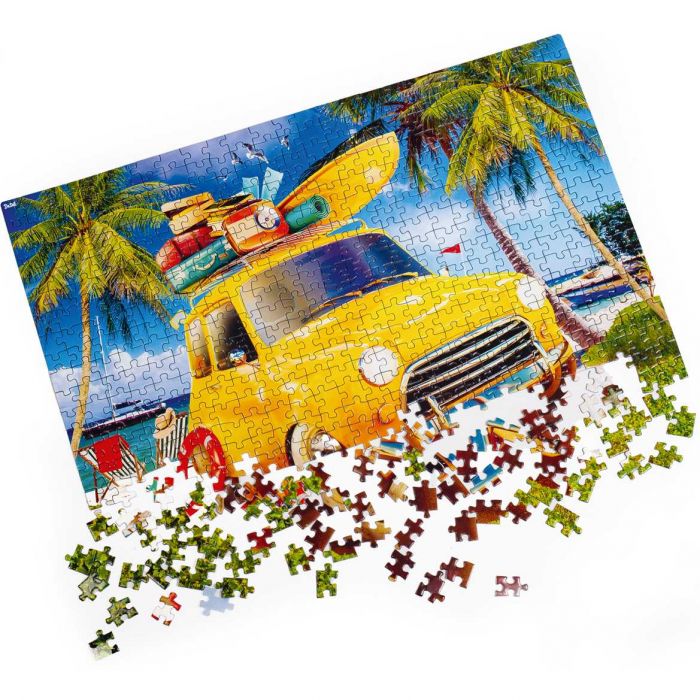 Puzzle Bright summer, 32x47 cm, 500 piese De.tail DT500-02 BBJDT500-02_Initiala