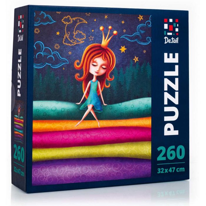 Puzzle Princess, 32x47 cm, 260 piese De.tail DT200-04 BBJDT200-04_Initiala