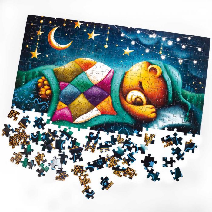 Puzzle Sleeping bear, 32x47 cm, 260 piese De.tail DT200-01 BBJDT200-01_Initiala