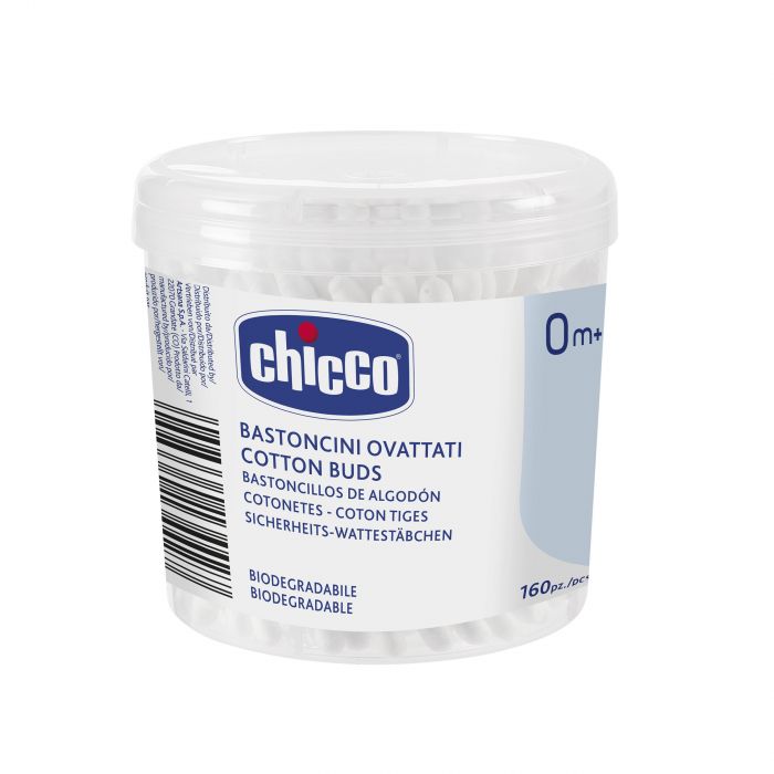 Betisoare igiena Chicco 160 buc, 0luni+ CHC10442-7