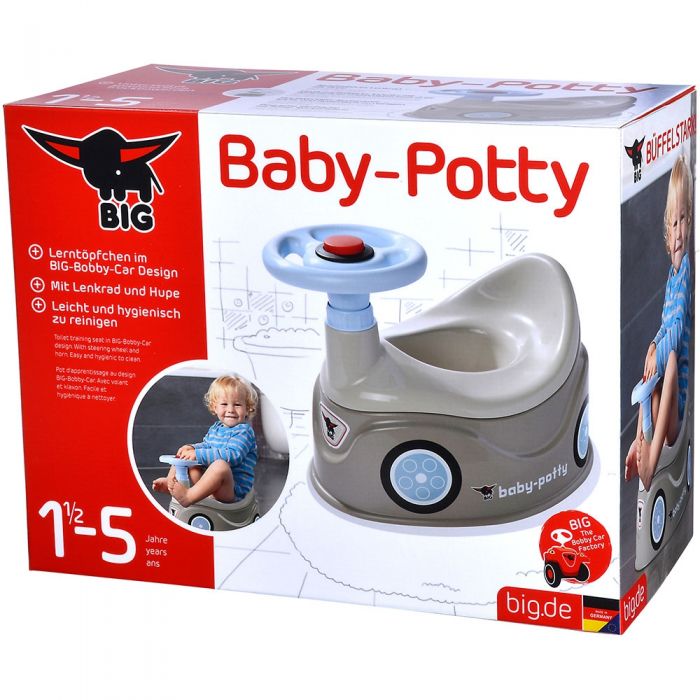 Olita educativa pentru copii Big Baby Potty grey HUBS800054801