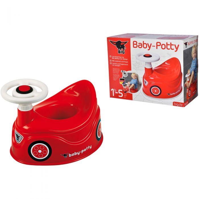 Olita educativa pentru copii Big Baby Potty red HUBS800056801