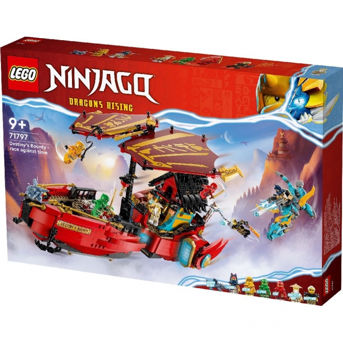 LEGO NINJAGO CURSA CONTRA TIMP 71797 VIVLEGO71797