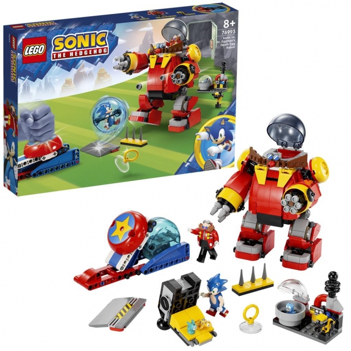 LEGO SONIC SONIC VS ROBOTUL DEATH EGG AL DR EGGMAN 76993 VIVLEGO76993