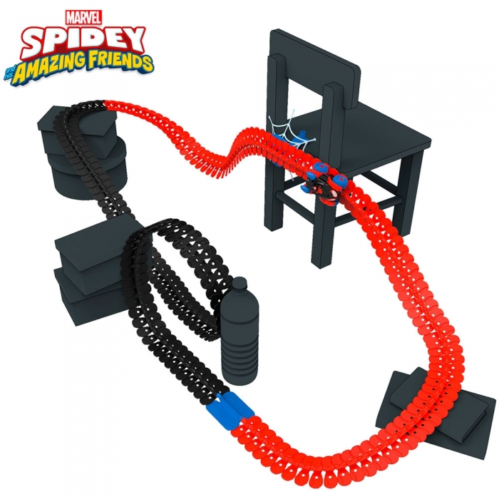 Pista Smoby Spidey FleXtreme Set Spin circuit de curse HUBS7600180926