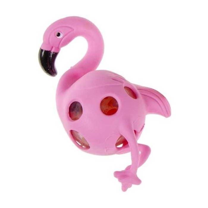 Jucarie antistres Squeeze Ball Flamingo LG Imports LG9278 BBJLG9278_Roz Deschis