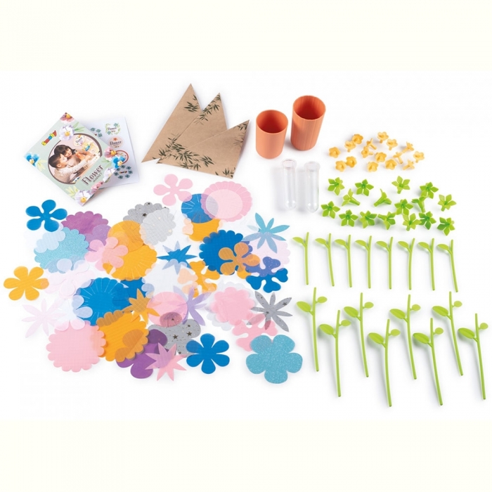 Florarie pentru copii Smoby Flower Market cu accesorii HUBS7600350407