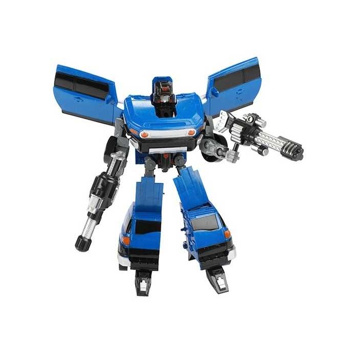 Robot Transformabil in Masina SUV Roboforces 20 cm Toi-Toys TT30087Z BBJTT30087Z_Albastru