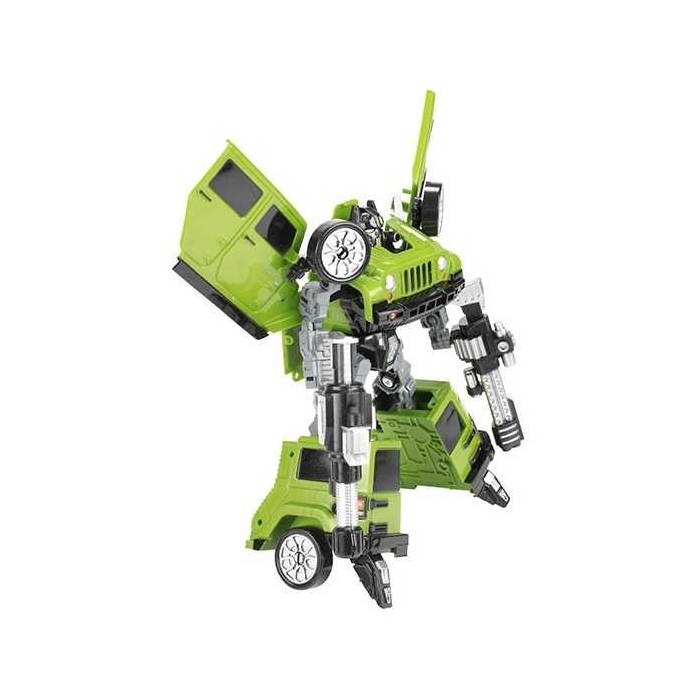 Robot Transformabil in Masina SUV Roboforces 20 cm Toi-Toys TT30087Z BBJTT30087Z_Verde