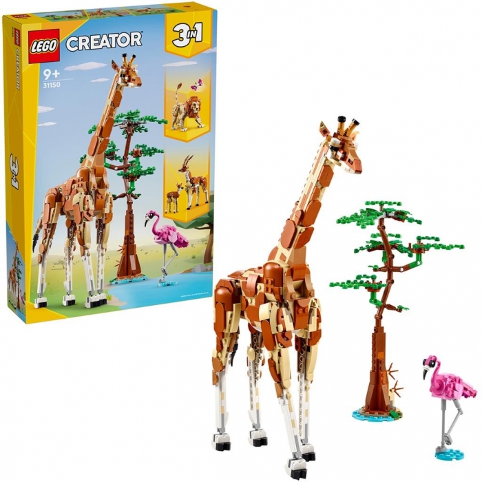 LEGO CREATOR 3IN1 ANIMALE SALBATICE DIN SAFARI 31150 VIVLEGO31150