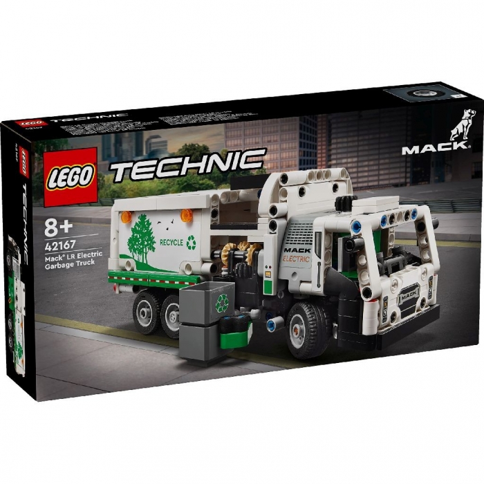 LEGO TECHNIC AUTOGUNOIERA MACK LR ELECTRIC 42167 VIVLEGO42167