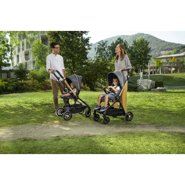 Carucior sport Chicco One4Ever Special Edition, City Map Re_Lux (Gri), nastere-22Kg CHC7988157-8_CITY MAP RELUX