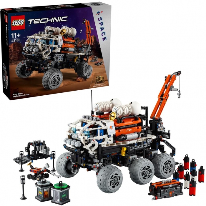 LEGO TECHNIC ROVER DE EXPLORARE MARTIANA CU ECHIPAJ UMAN 42180 VIVLEGO42180