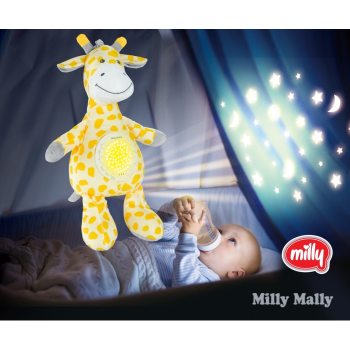 Jucarie Milly Giraffe, O poveste de noapte cu muzica si lumini EKDmm5659