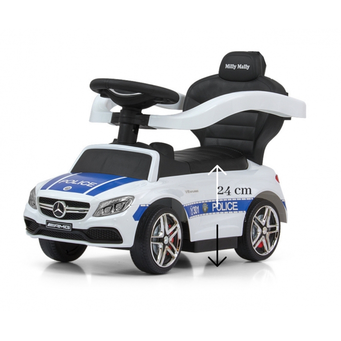 Masinuta copii 3 in 1 Mercedes AMG C63 Police EKDmm26174