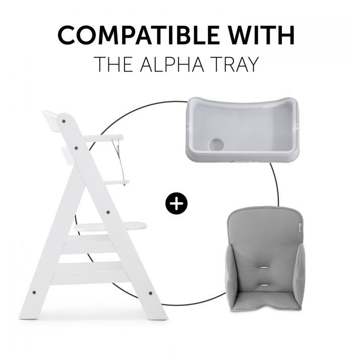 Perna reductor scaun hranire Alpha, Cosy Comfort, Strech Grey EKDHK67866