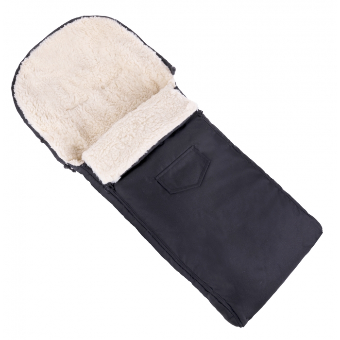 Sac de dormit impermeabil de lana Nativo Winter 110x40 cm Negru NAT-W/103-01