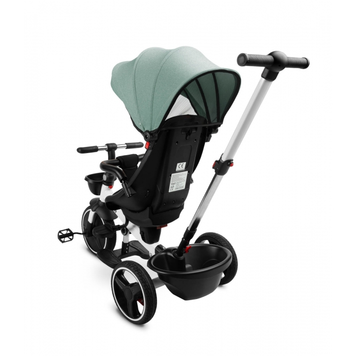Tricicleta cu maner parental si scaun reversibil Toyz DASH Verde TOYZ-0358