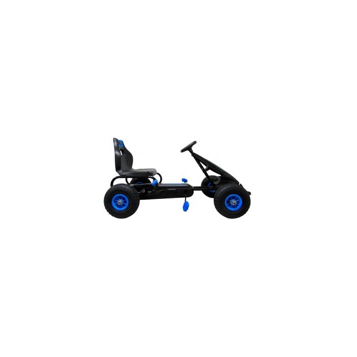 Kart cu pedale Gokart, 4-10 ani, roti gonflabile, G8 R-Sport - Albastru EDEEDIG18ALBASTRU