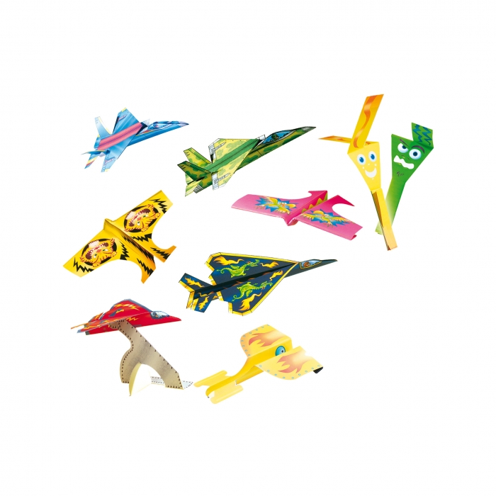 Set creativ de jucarie - Avioane din hartie