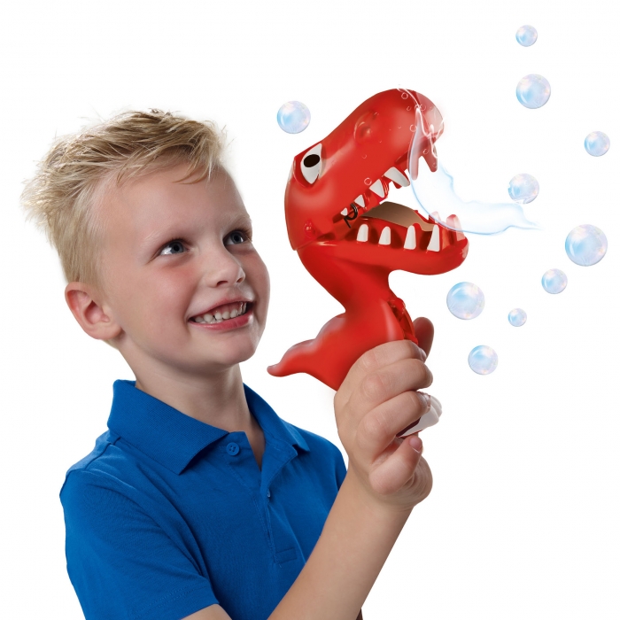 Set baloane de sapun pentru copii cu dinozaur de jucarie