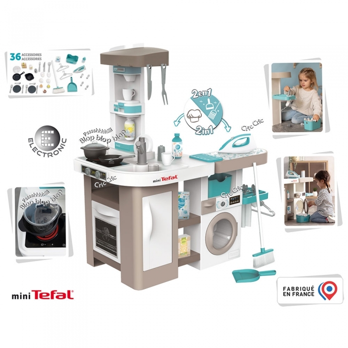 Bucatarie Smoby Tefal Cleaning HUBS7600311050