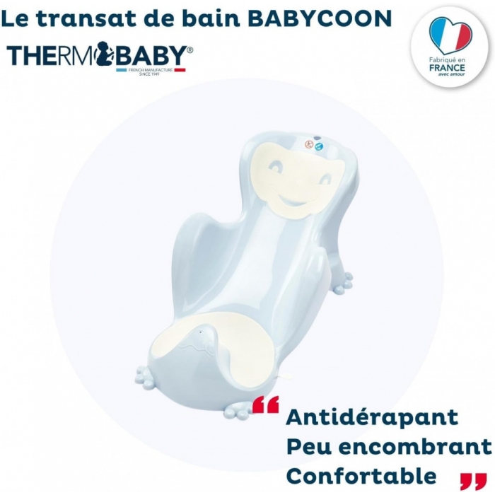 Hamac de baie BABYCOON Thermobaby BABY BLUE DNBTHE194443