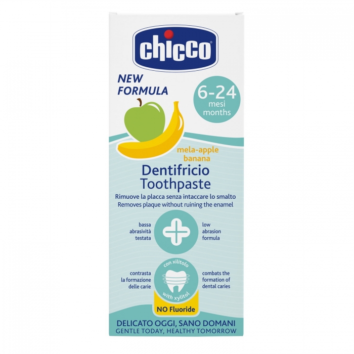 Pasta de dinti Chicco fara fluor cu aroma de mar si banana, 50ml, 6-24luni CHC12101-9